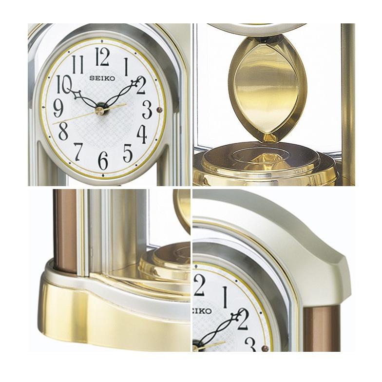 電波時計 セイコー 置時計 新築祝い アナログ 振り子時計 置き時計