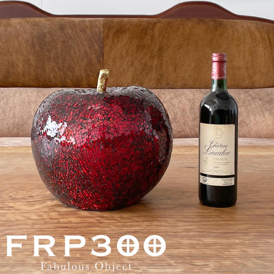 赤リンゴ アートオブジェ 小 インテリア りんご プレゼント 店舗 開店