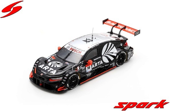 スパークモデル ARTA MUGEN CIVIC TYPE R-GT No.16 ARTA GT500 SUPER