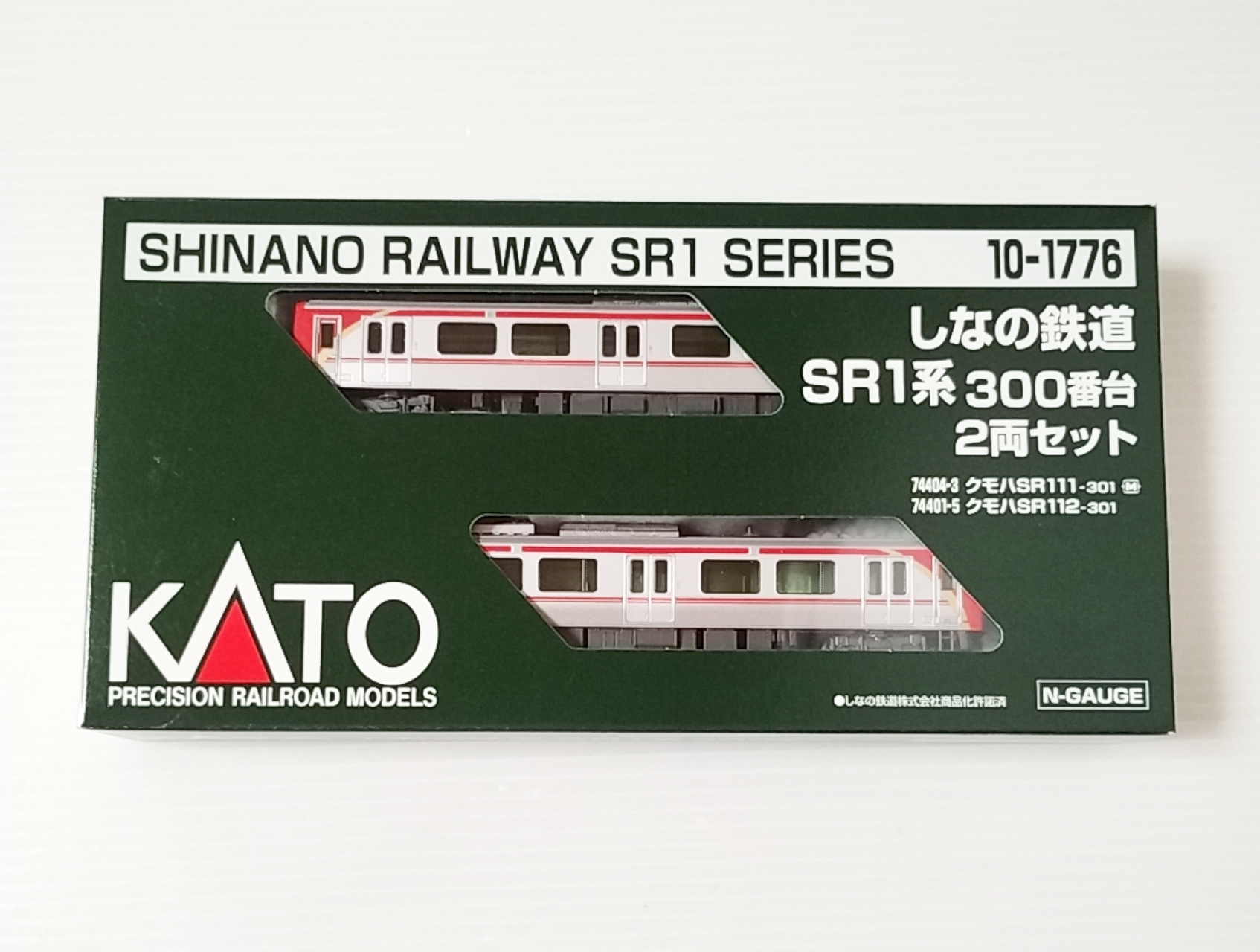 カトー カトー しなの鉄道 SR1系 300番台 2両セット 10-1776 模型