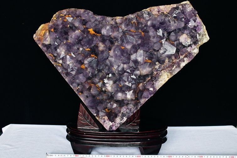 42.5Kg アメジストクラスター 同梱不可[T768-467]