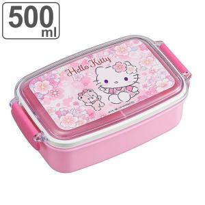 OSK（オーエスケー） お弁当箱 1段 ハローキティ サクラ 500ml 仕切り
