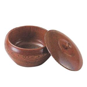 みよし漆器本舗 菓子鉢 菓子器 6.5寸 20cm 木目 円形 おしゃれ 和菓子