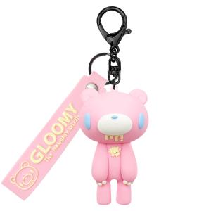 グル〜ミ〜 フィギュア付きキーリング GLOOMY PINK いたずらぐまの