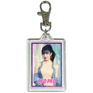 モモ TWICE トゥワイス 両面 写真入り キーホルダー 韓流 グッズ js125