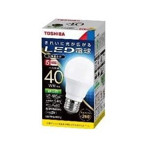 TOSHIBA（東芝） LED電球 一般電球形 LDA4N-G/40W/2 全方向タイプ 昼