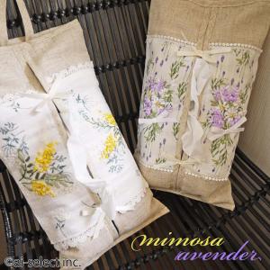 即納 ティッシュボックスカバー ミモザ ラベンダー ギフト 2025年の