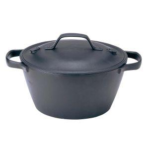 及源鋳造（OIGEN）南部鉄器 盛栄堂 ニューラウンド万能鍋 27cm F-157