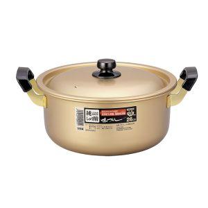 北陸アルミニウム 味づくし 純しゅう酸 両手鍋30cm : くらし壱番館