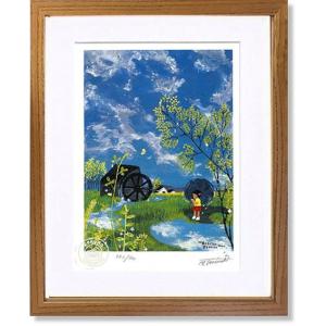 絵画 版画 クリーブ・橋の上でウエディング インテリア : 絵画生活