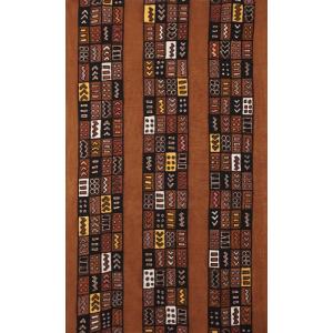 アフリカ マリ共和国 ボゴラン DX 生地 (L) No.26 泥染め布 コットン