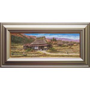 河本 正 『富嶽』 日本画 P15(15号) 絵画 日本画 富士山 縁起 送料無料