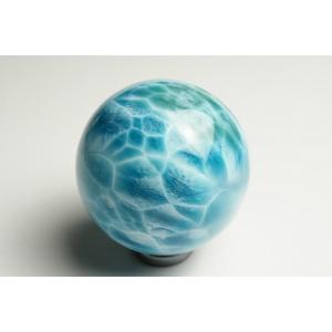 希少激レア品 ドミニカ産 ラリマー スライス 原石〔Z3-1-60