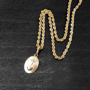 K18 YG ゴールド ツイストチェーン ネックレス 18インチ ツイスト