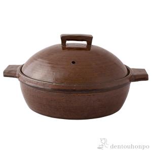 長谷園 公式 伊賀土鍋 刷毛目 大 3人〜5人用 3600ml 土鍋 直火対応
