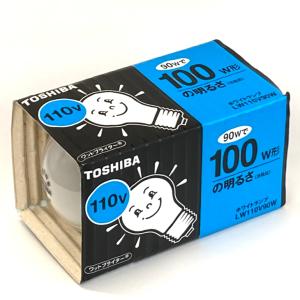 TOSHIBA シリカ電球 100V 60W形 E26口金 LW100V54W55 東芝 : アスカラ