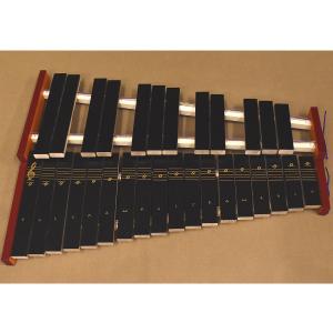 ゼンオン 木琴 ZX32BK シロフォン ばち付き 卓上 全音 ZX-32BK : 楽器