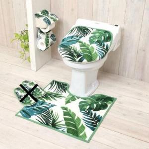 ハワイアン シェル＆スターフィッシュ トイレマット＆カバーセット