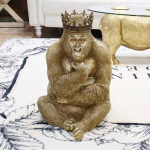 陶器 動物 ライオン 置物 イタリア製 獅子 完成品 ヨーロピアン