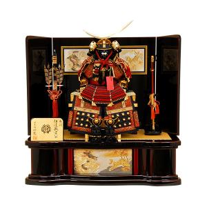 久月 五月人形 5月人形 ケース 入り 鎧飾り 鎧 コンパクト 飾り ミニ