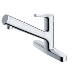 TOTO 浄水器兼用台付シングル混合水栓（ビルトイン形） TKG38C : 広瀬