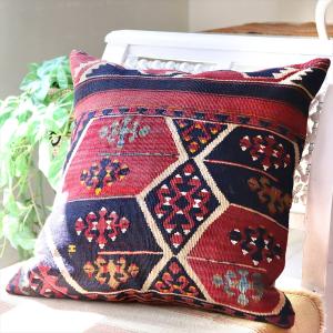 オールドキリム クッションカバー 50cmサイズ Old Kilim Cushion