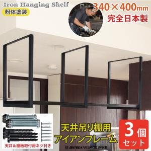 ジャパンアイウェア アイアン 吊り棚 2個セット おしゃれ 吊棚 DIY