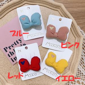 Baby Deer Clips ベビー キッズ ヘアクリップ ヘアアクセサリー よつば