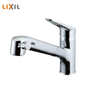 LIXIL（リクシル） キッチン用水栓金具 ワンホールタイプ グースネック