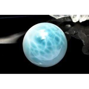 超極上品！！SA級 ラリマー 14.5mm 高級 粒売り (貫通穴) ビーズ 1個