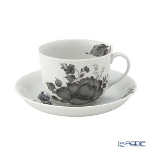 アウガルテン ウィーン スキャタードフラワー モカカップアンド