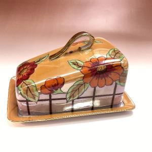 ノリタケ オールドノリタケ デコレディー ラスター彩 パウダーケース