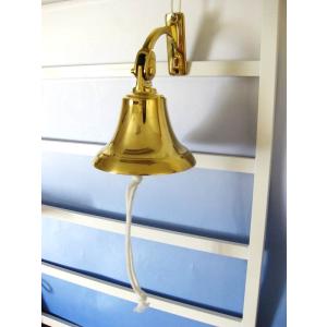 イカリロープベル（中） 鐘 真鍮 シップベル : マリンガイド Yahoo!店