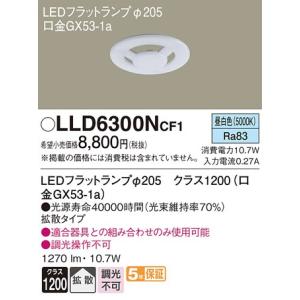 Panasonic（パナソニック） 交換用LEDフラットランプ(φ70) (昼白色