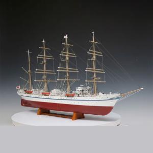 エスメラルダ 90cm 木製手作り 大型 帆船模型 完成品 代金引換不可