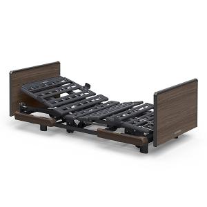 介護ベット 電動ベッド レント 2モーター ミニ 83cm幅 サンドホワイト