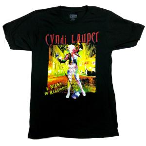 CYNDI LAUPER】シンディ ローパー「PAINTED DRESS」Tシャツ : NO