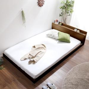 ニトリ（NITORI） セミダブル 宮・コンセント付き北欧調フロアベッド