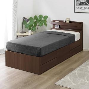 ニトリ（NITORI） ベッド シングルチェストベッドフレーム (シグナル3