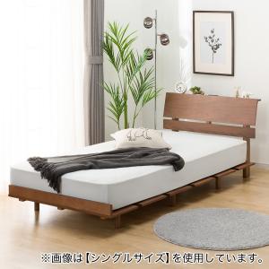 ニトリ（NITORI） ベッド すのこダブルベッドフレーム(BN-002 MBR