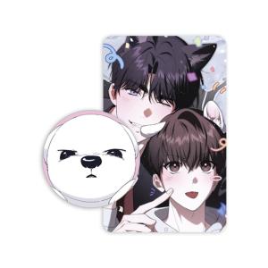 韓国 コミック グッズ『隣のギルメン キーキャップキーリングセット