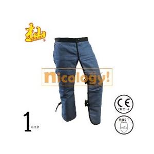 杣 SOMA チェンソー防護用超軽量 チャップス デニム調 林業 防護服