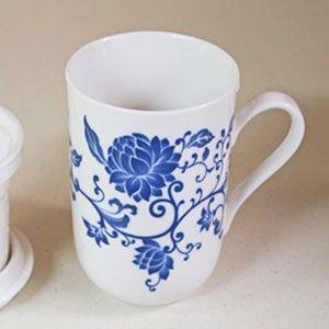 茶こし付きマグカップ 青花 台湾茶器 風清堂 : 彩香 - 通販 - Yahoo