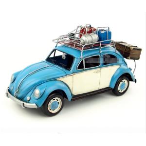 フォルクスワーゲン ビートル Beetle travel car ブラウン ブリキ製