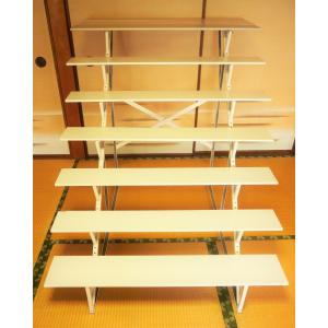 35号 間口105cm 七段 スチール製 ひな壇 （普及タイプ） 雛人形用 ひな