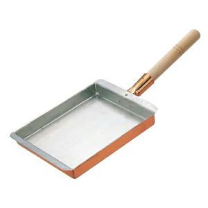 玉子焼き 銅製 関西型 16.5cm 日本製 高品質 丸新銅器 卵焼き たまご