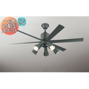 ODELIC（オーデリック） シーリングファン本体 AC MOTOR FAN モダン