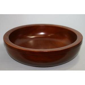 みよし漆器本舗 天然木製 尺7寸 こね鉢 51cm 根来塗り 蕎麦打ち そば