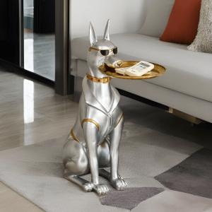置物 動物 ドーベルマン インテリア オブジェ イタリア置物 インテリア