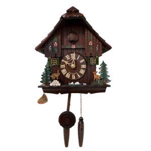 鳩時計 カッコー時計 日本製 掛時計 振り子時計 ブレーメンの音楽隊